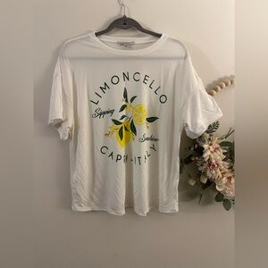 NWOT Limoncello White Top